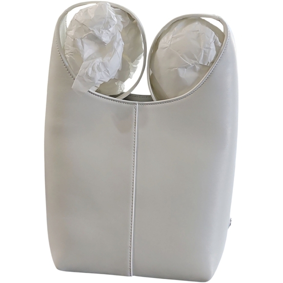 NWT Michael Kors Collection Woman's Crossbody Bag Mini Leather Hobo - Picture 4 of 13